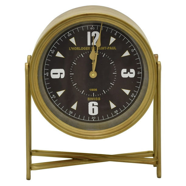 Kingfisher I F Design Glass Clock Bedside or Desk Top Wildlife Gift Boxed 